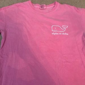 Vineyard vines inspired alpha Xi T-shirt